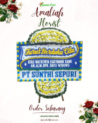 Papan Bunga Duka di Huta Bayu Raja